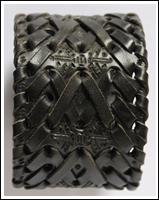 Geflochtes Lederarmband