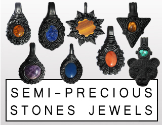 semi precious stones jewels