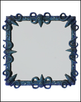 specchio blu