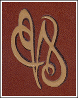 painted monogram